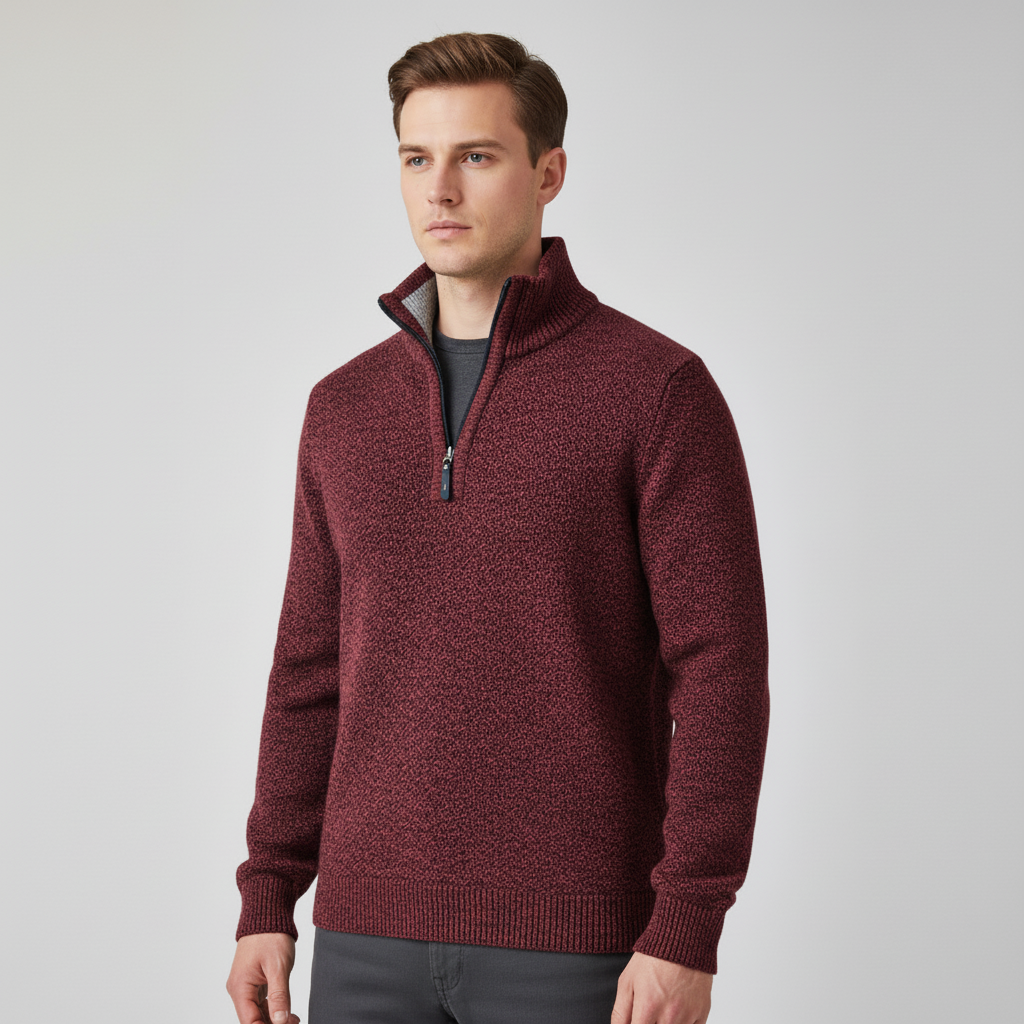 Nordspur | Half Zipper Turtleneck Pullover