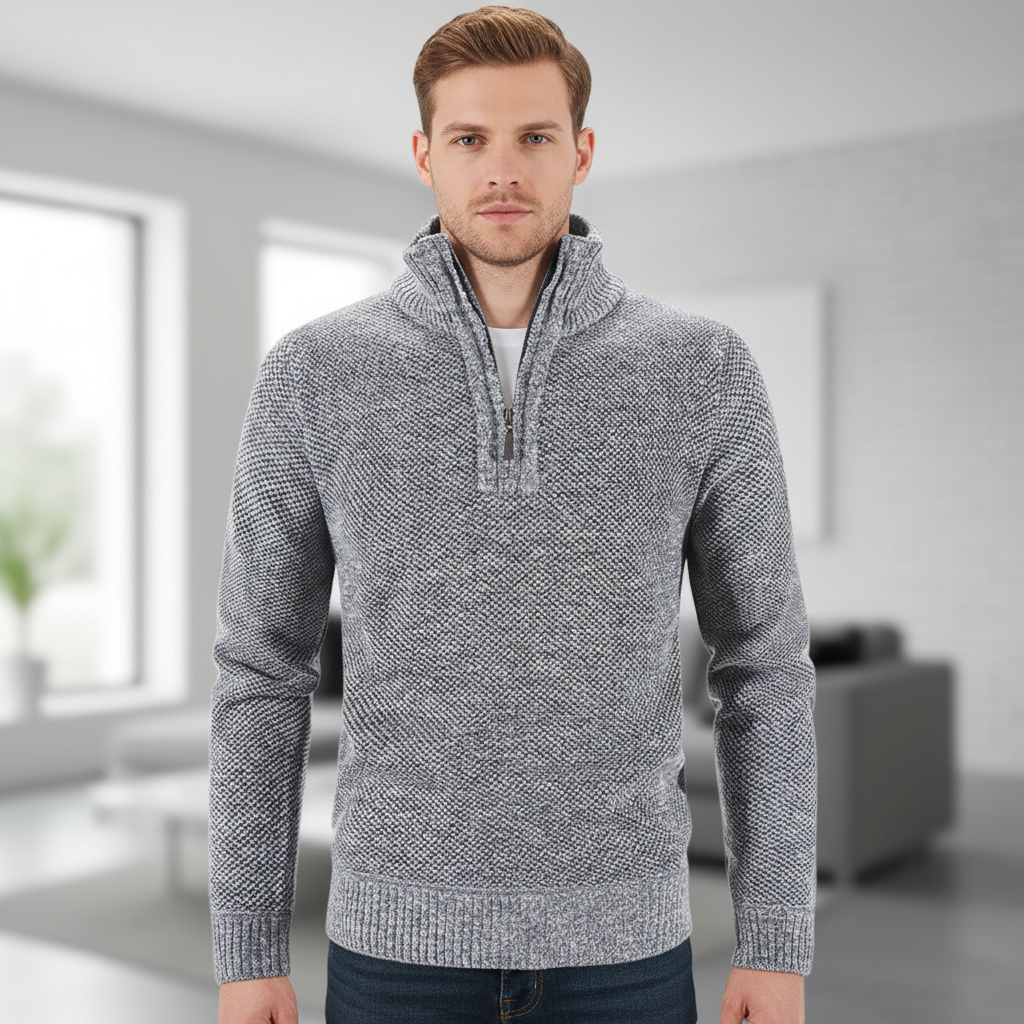 Nordspur | Half Zipper Turtleneck Pullover