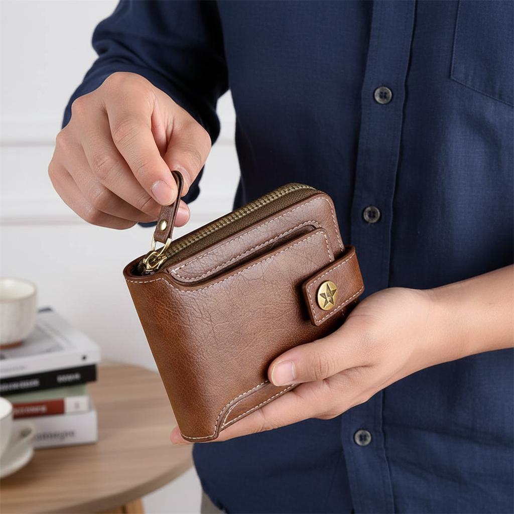 Nordspur | Hartleyx Short Zipper Clutch Wallet