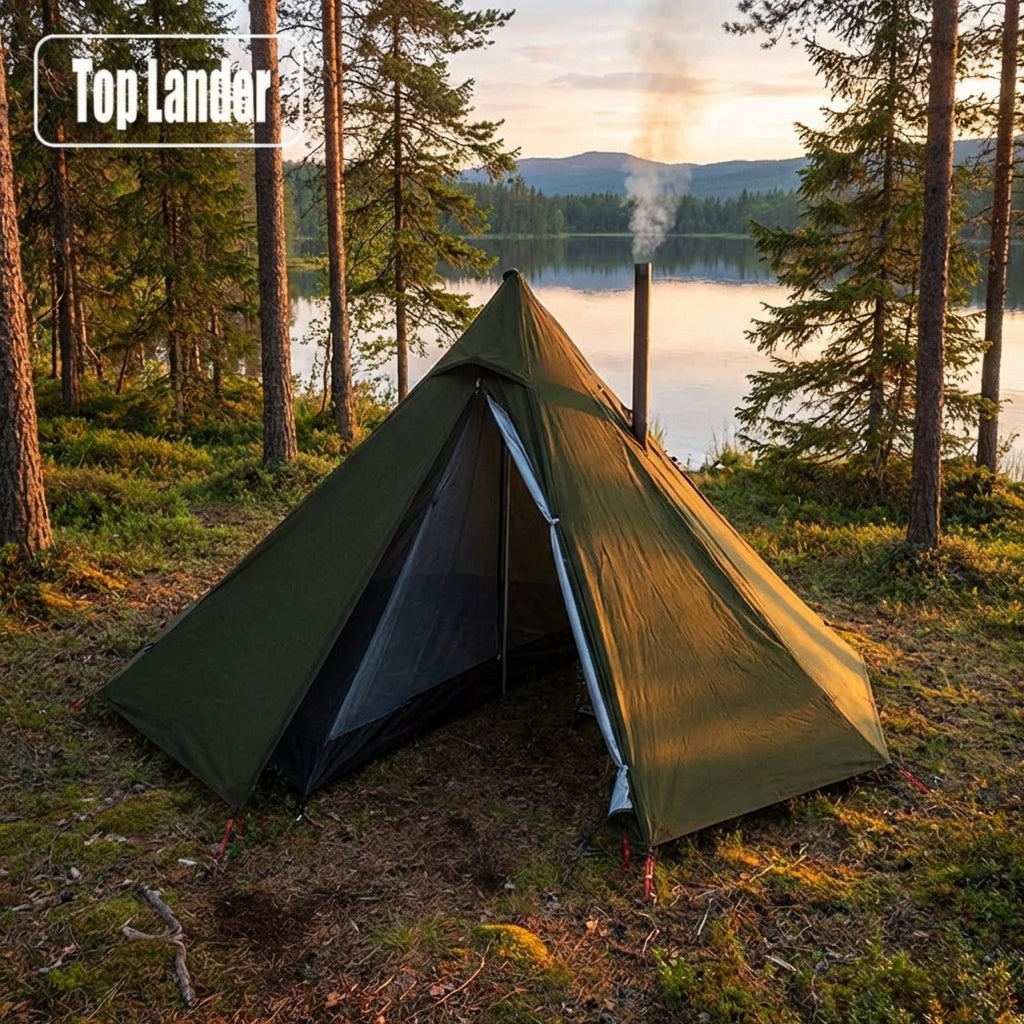 Nordspur | HearthPeak Single Person Pyramid Tent