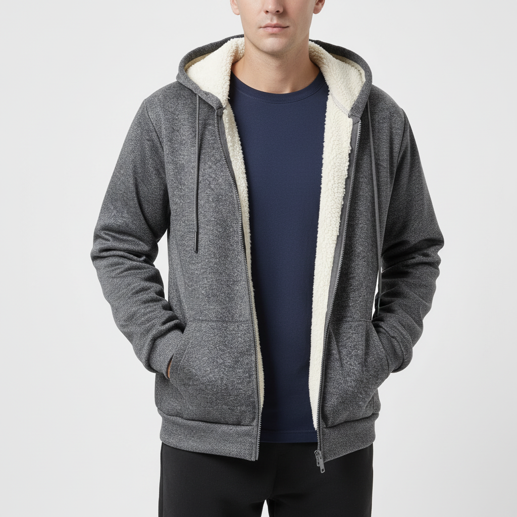 Nordspur | Heavyweight Hooded Zip Jacket