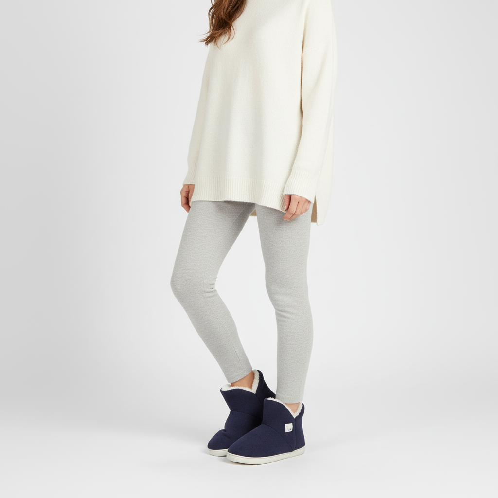 Nordspur | High Cuff Fleece Slippers