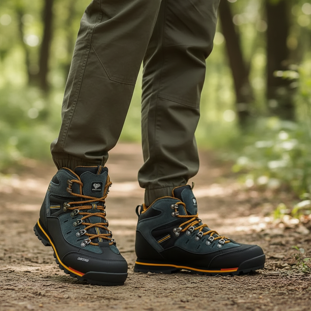 Nordspur | High Top Leather Hiking Boots