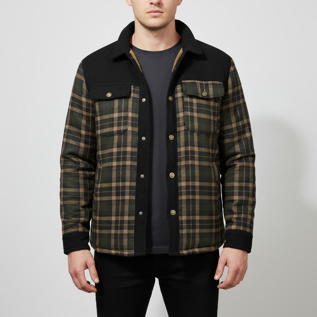 Nordspur | Insulated Flannel Shirt Jacket