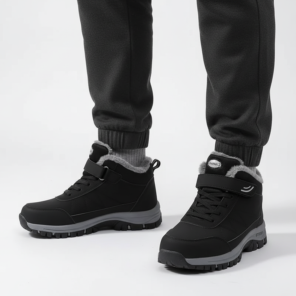 Nordspur | Insulated Velvet Ankle Boots