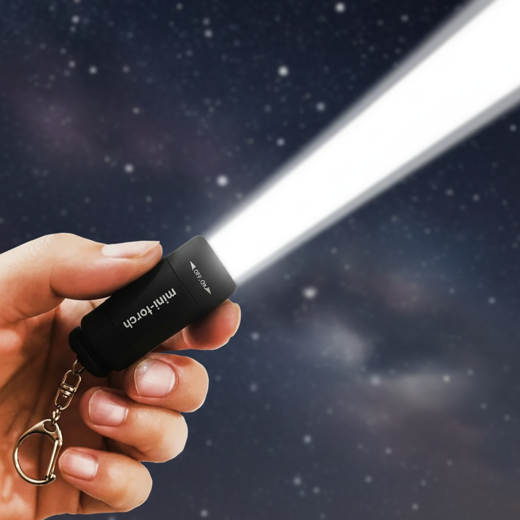 Nordspur | Keyglint USB Rechargeable Keychain Flashlight