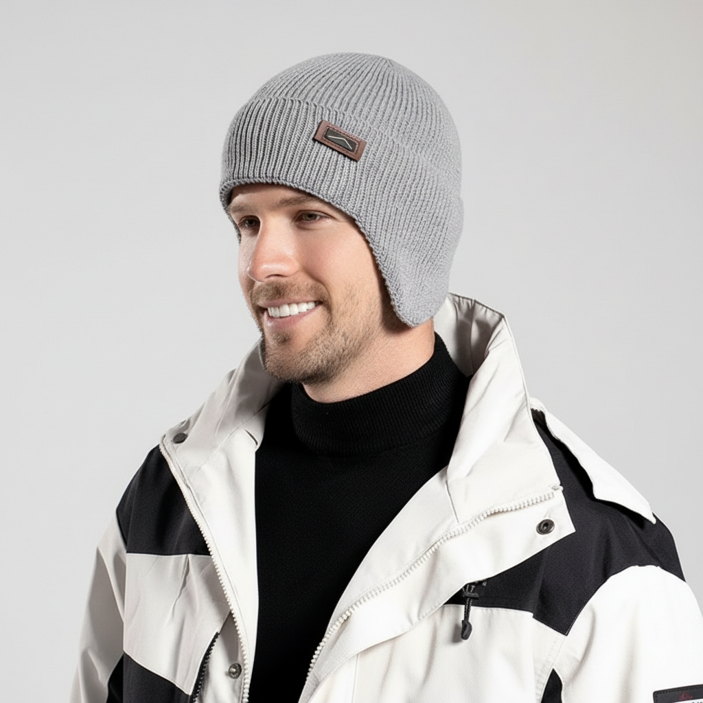 Nordspur | Knit Beanie With Earflaps
