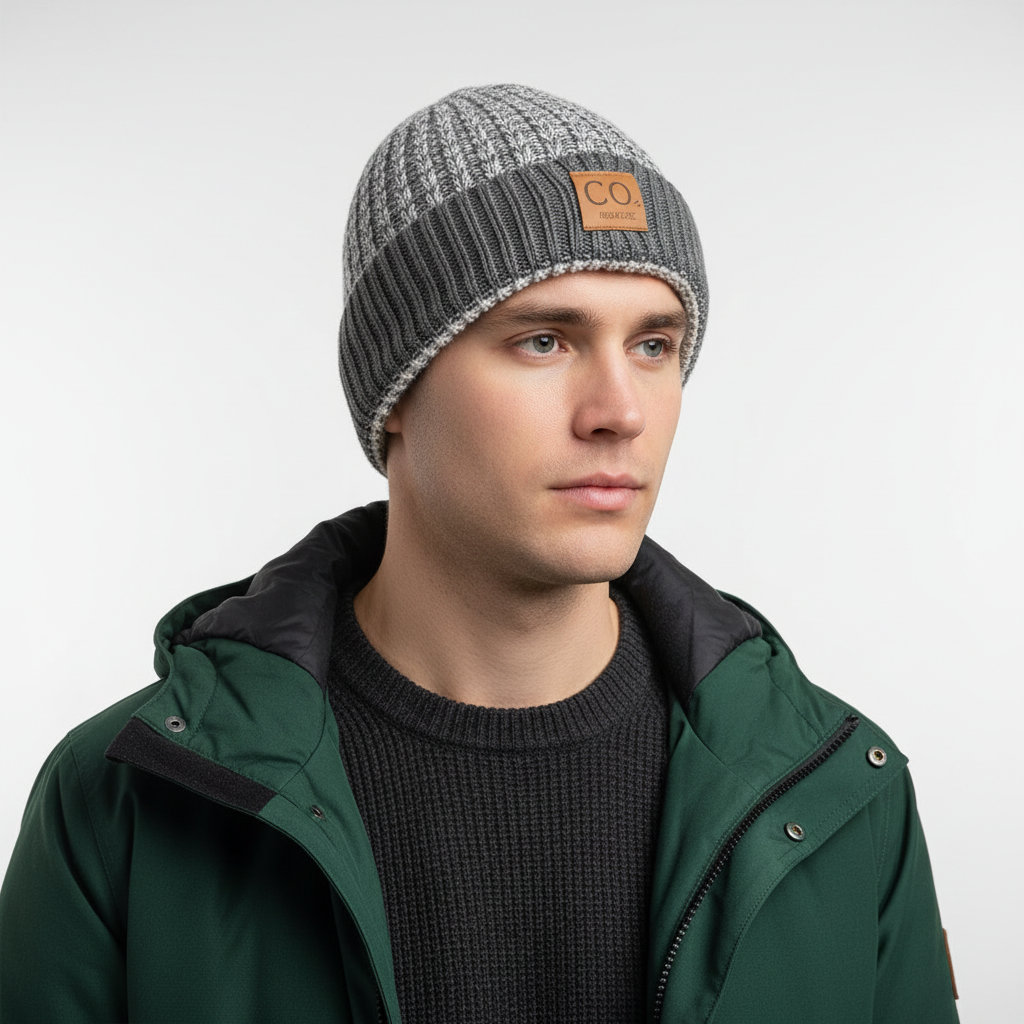 Nordspur | Knit Beanie With Fleece Lining