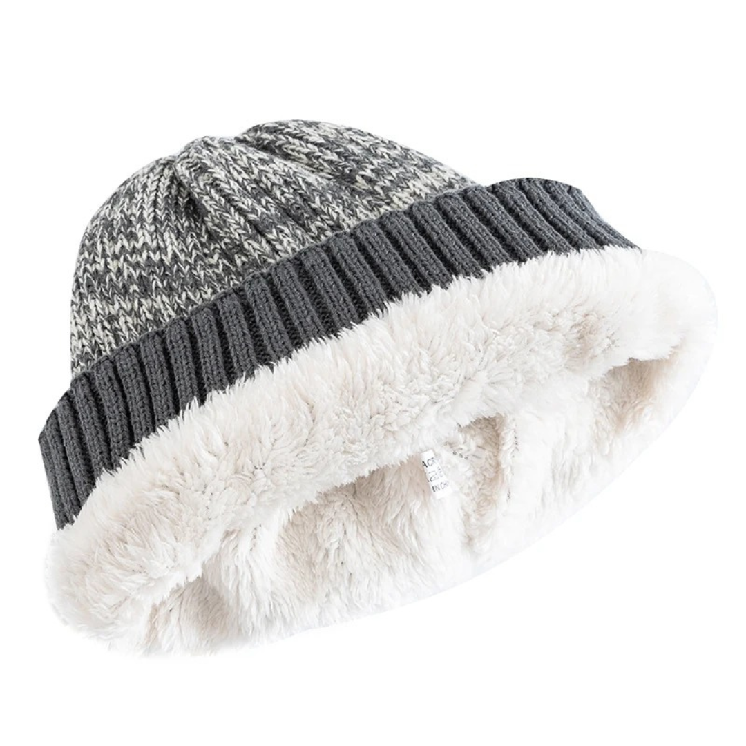 Nordspur | Knit Beanie With Fleece Lining