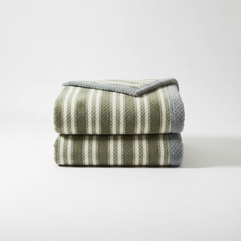 Nordspur | Knitted Chenille Throw Blanket