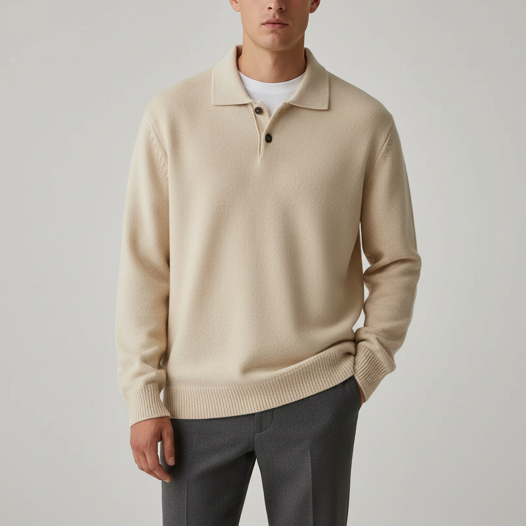 Nordspur | Korean Polo Neck Sweater