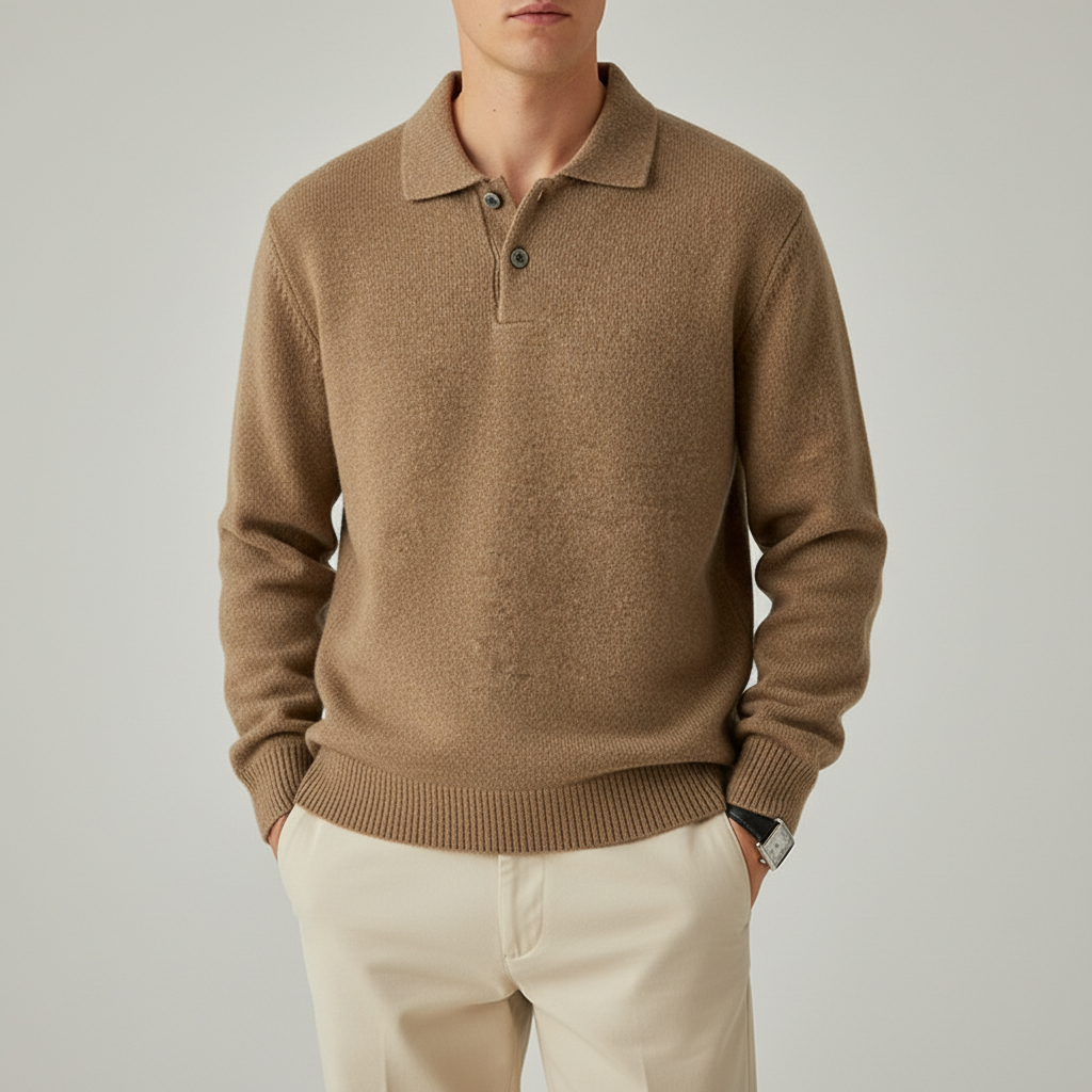Nordspur | Korean Polo Neck Sweater