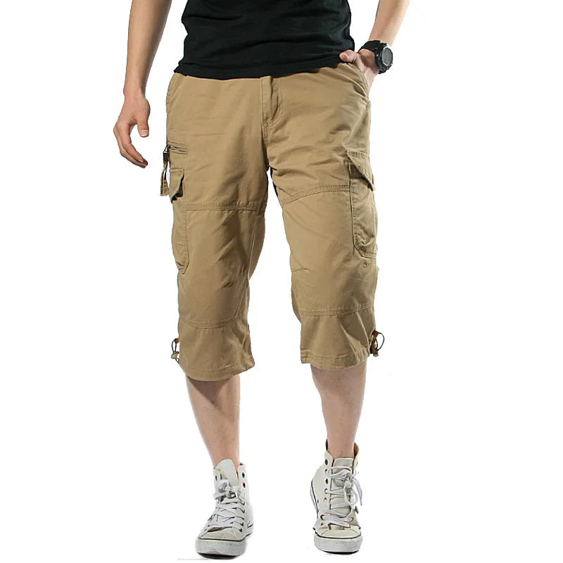 Nordspur | Kortivar Long Length Cargo Shorts