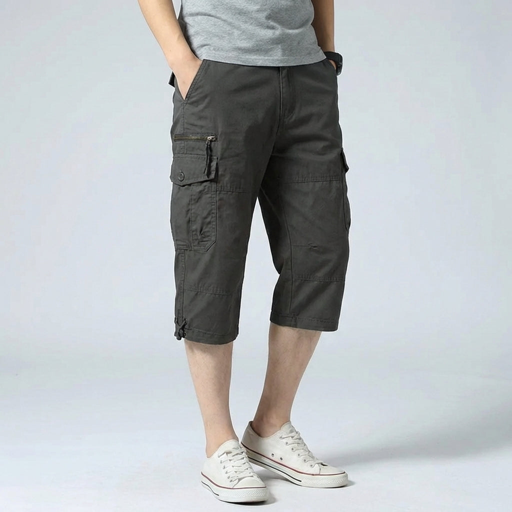 Nordspur | Kortivar Long Length Cargo Shorts