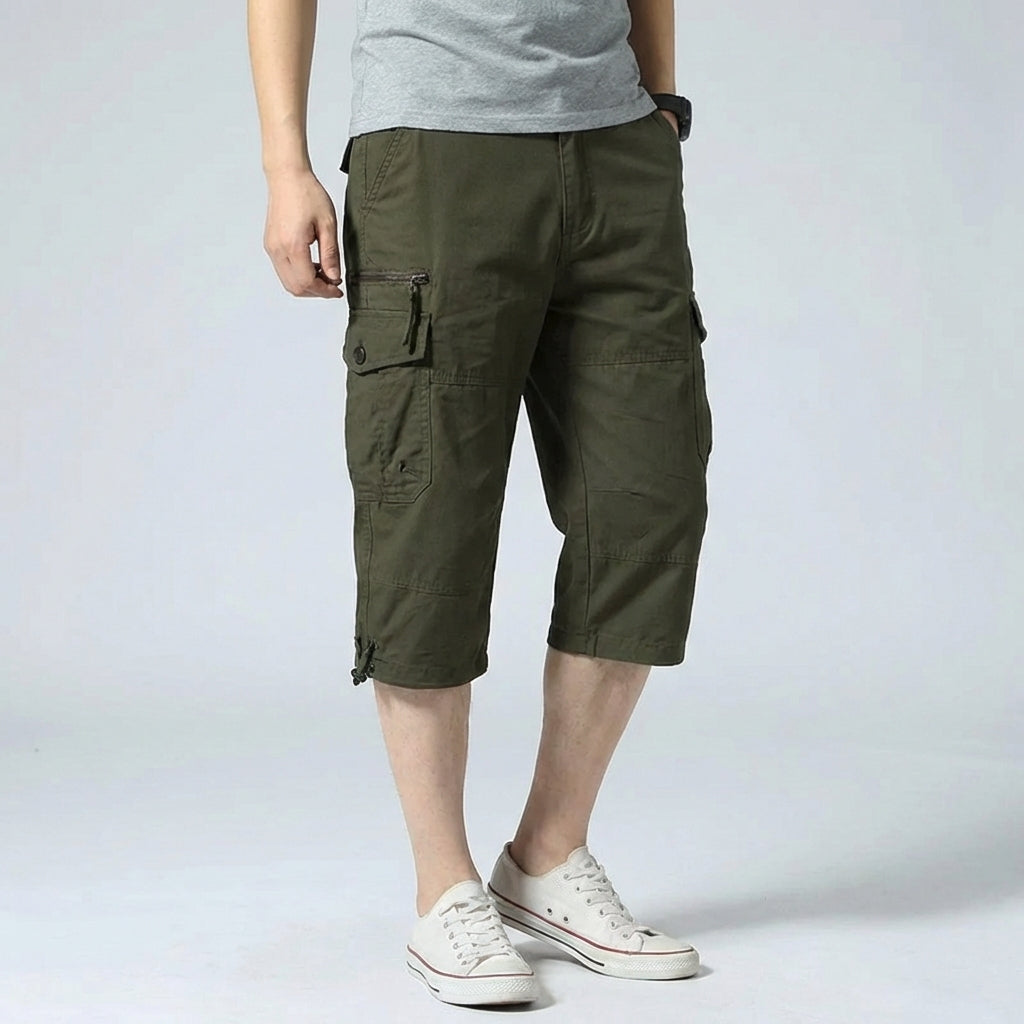 Nordspur | Kortivar Long Length Cargo Shorts