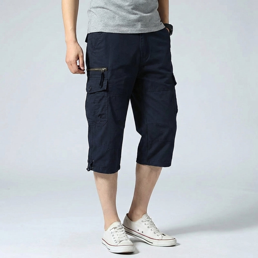 Nordspur | Kortivar Long Length Cargo Shorts