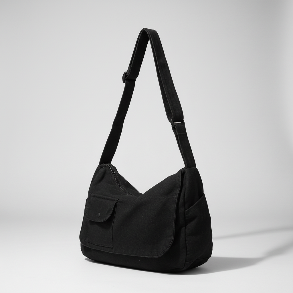 Nordspur | Large Canvas Messenger Bag