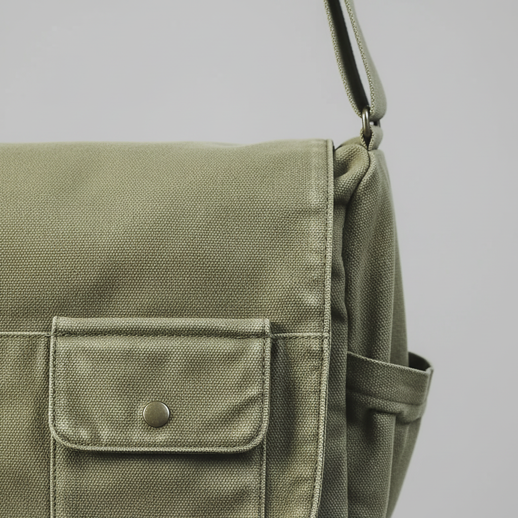 Nordspur | Large Canvas Messenger Bag