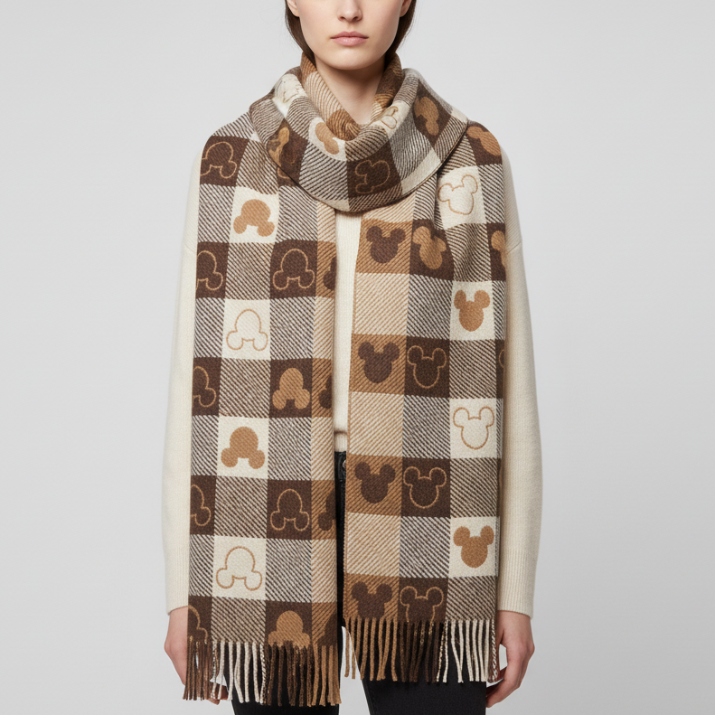 Nordspur | Long Printed Winter Scarf