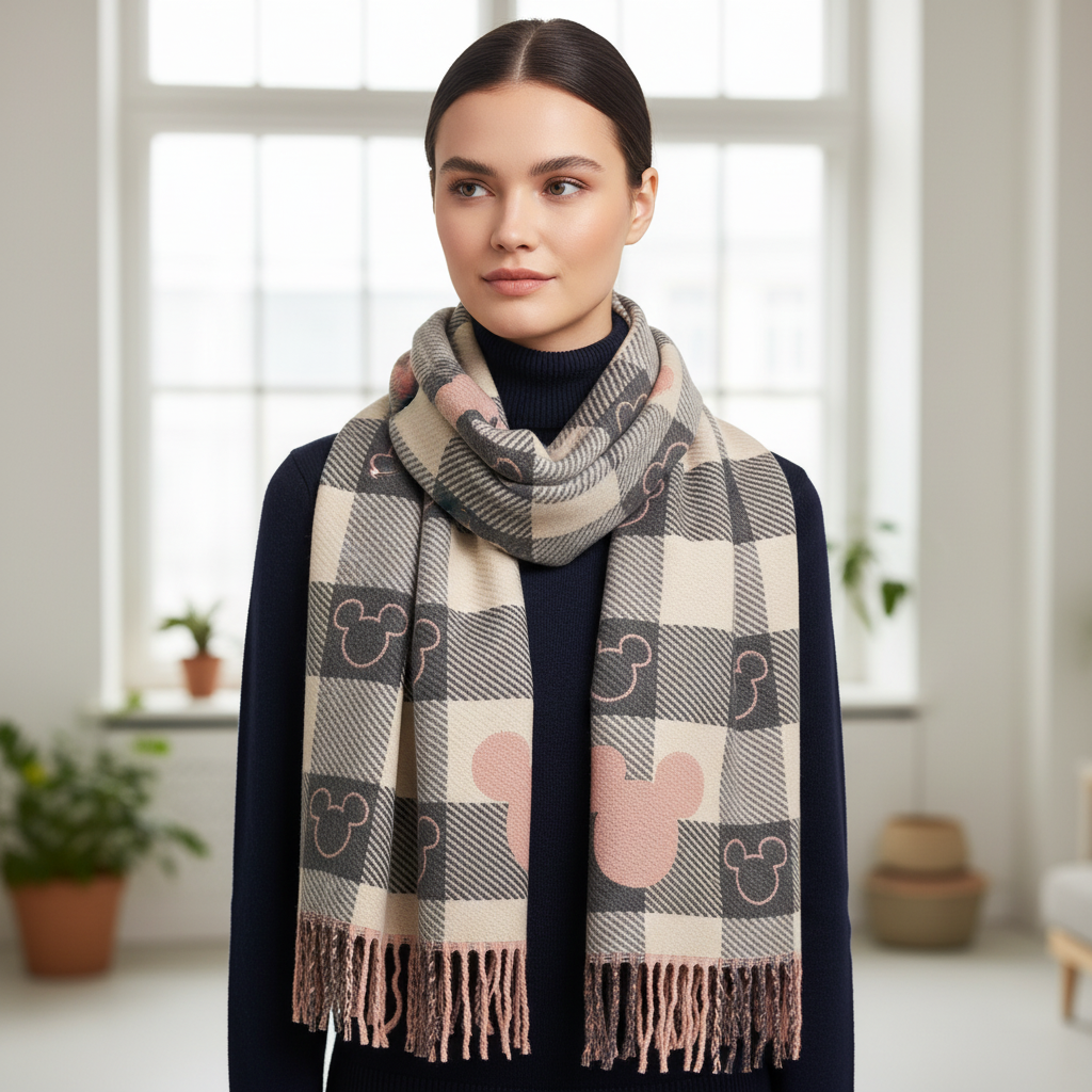 Nordspur | Long Printed Winter Scarf
