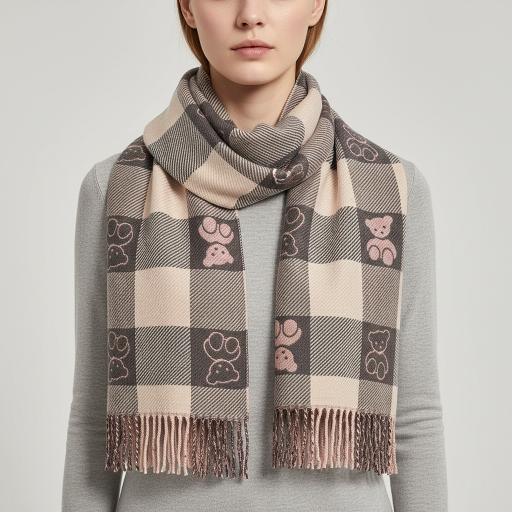 Nordspur | Long Printed Winter Scarf