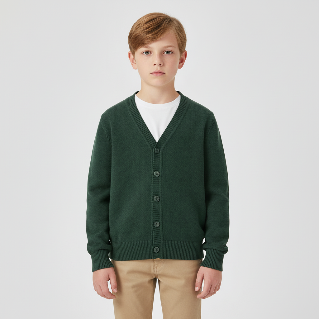 Nordspur | Long Sleeve Cotton Blend Cardigan