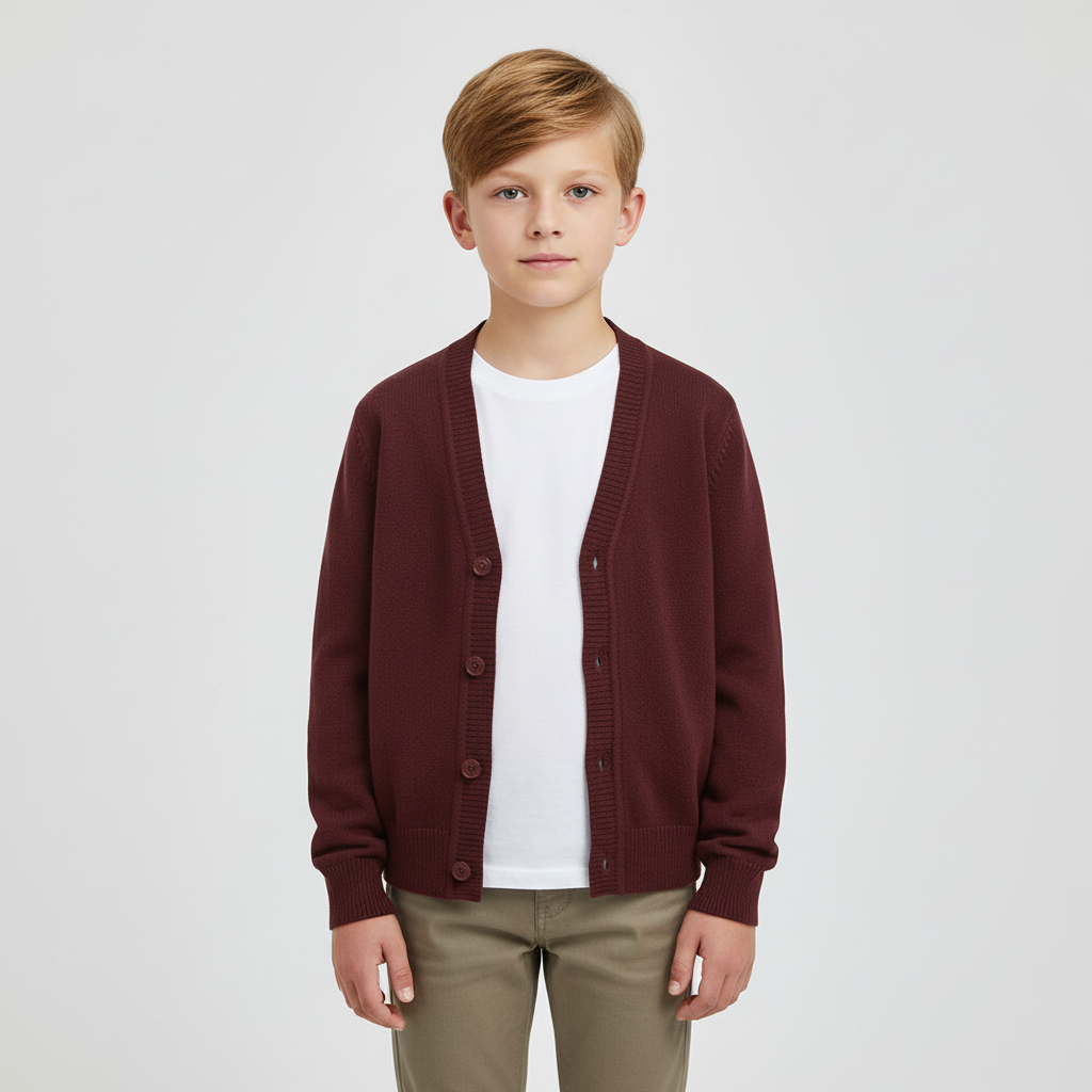 Nordspur | Long Sleeve Cotton Blend Cardigan