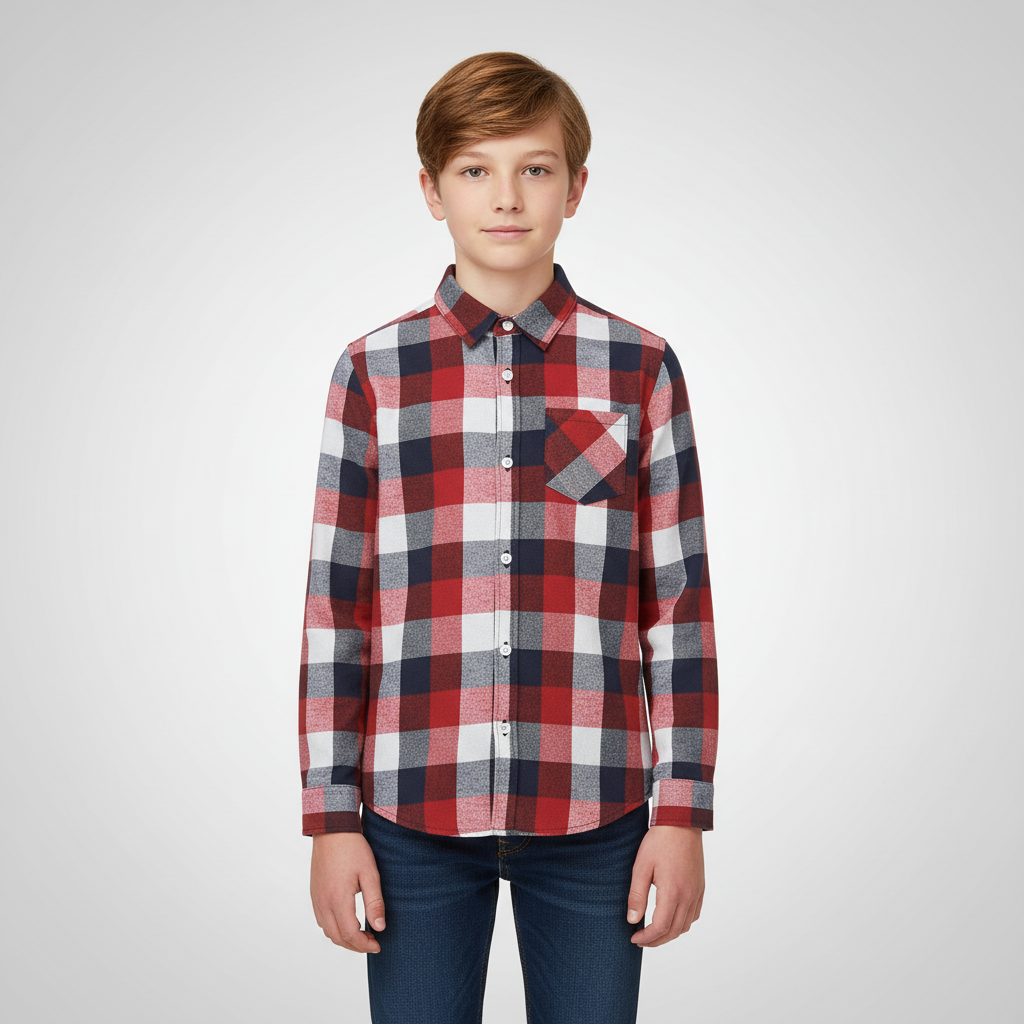 Nordspur | Long Sleeve Cotton Shirt