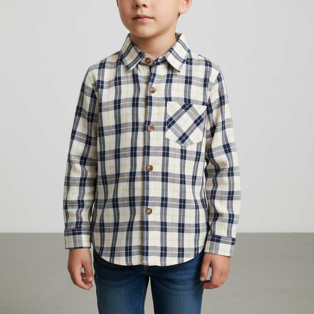 Nordspur | Long Sleeve Cotton Shirt