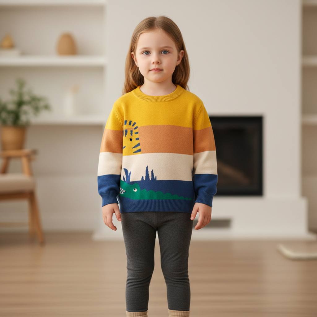 Nordspur | Long Sleeve Cotton Sweater
