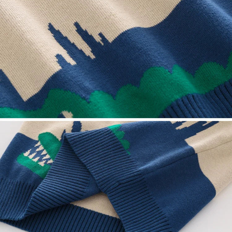 Nordspur | Long Sleeve Cotton Sweater