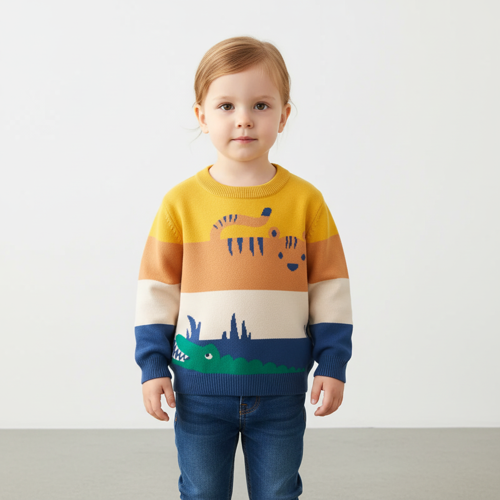 Nordspur | Long Sleeve Cotton Sweater