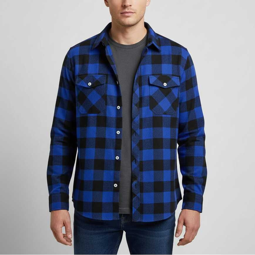 Nordspur | Long Sleeve Flannel Shirt