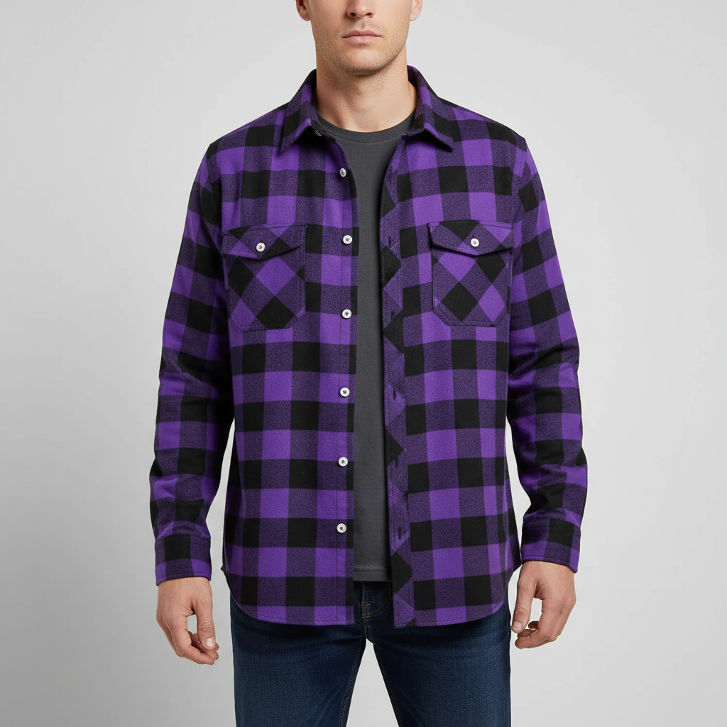 Nordspur | Long Sleeve Flannel Shirt