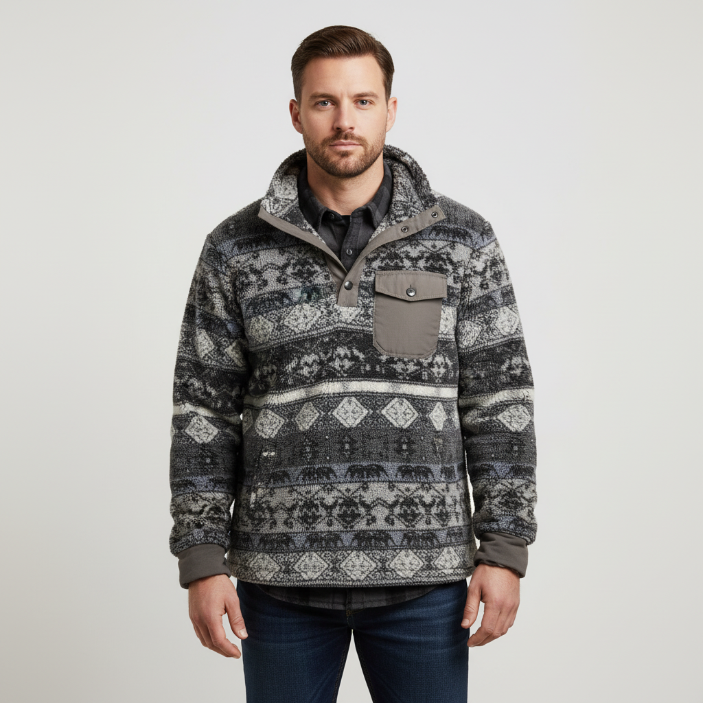 Nordspur | Long Sleeve Fleece Hoodie