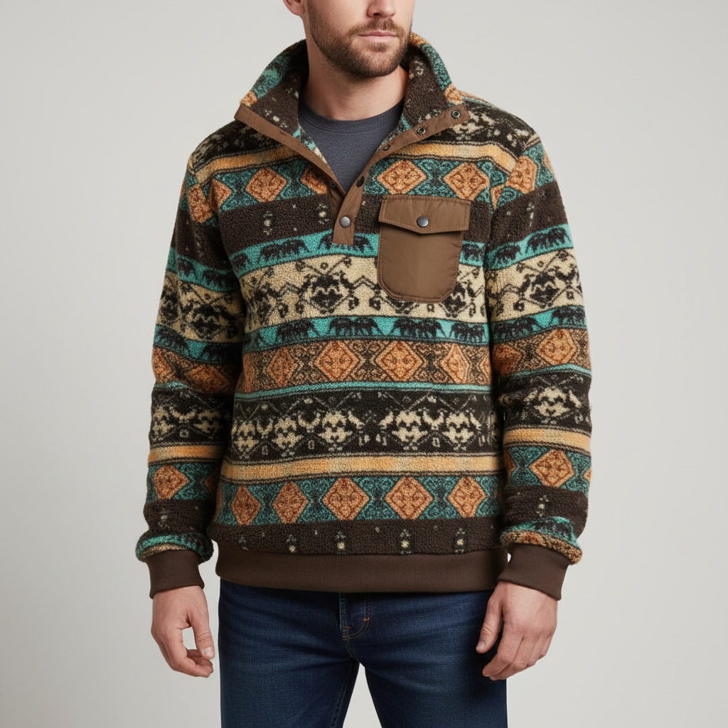 Nordspur | Long Sleeve Fleece Hoodie