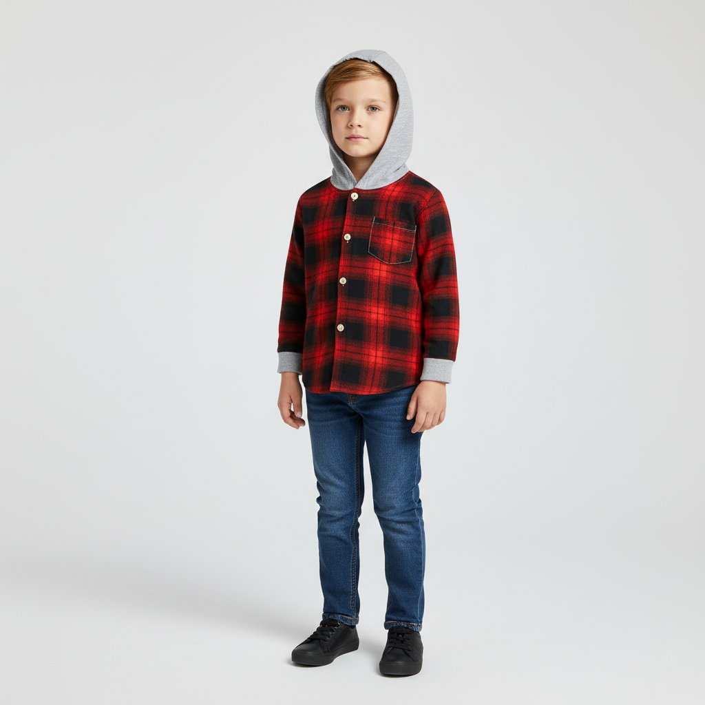 Nordspur | Long Sleeve Hooded Shirt