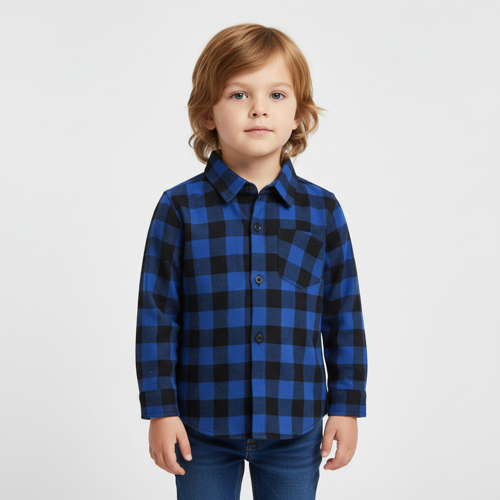 Nordspur | Long Sleeve Plaid Shirt