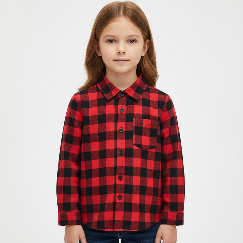 Nordspur | Long Sleeve Plaid Shirt