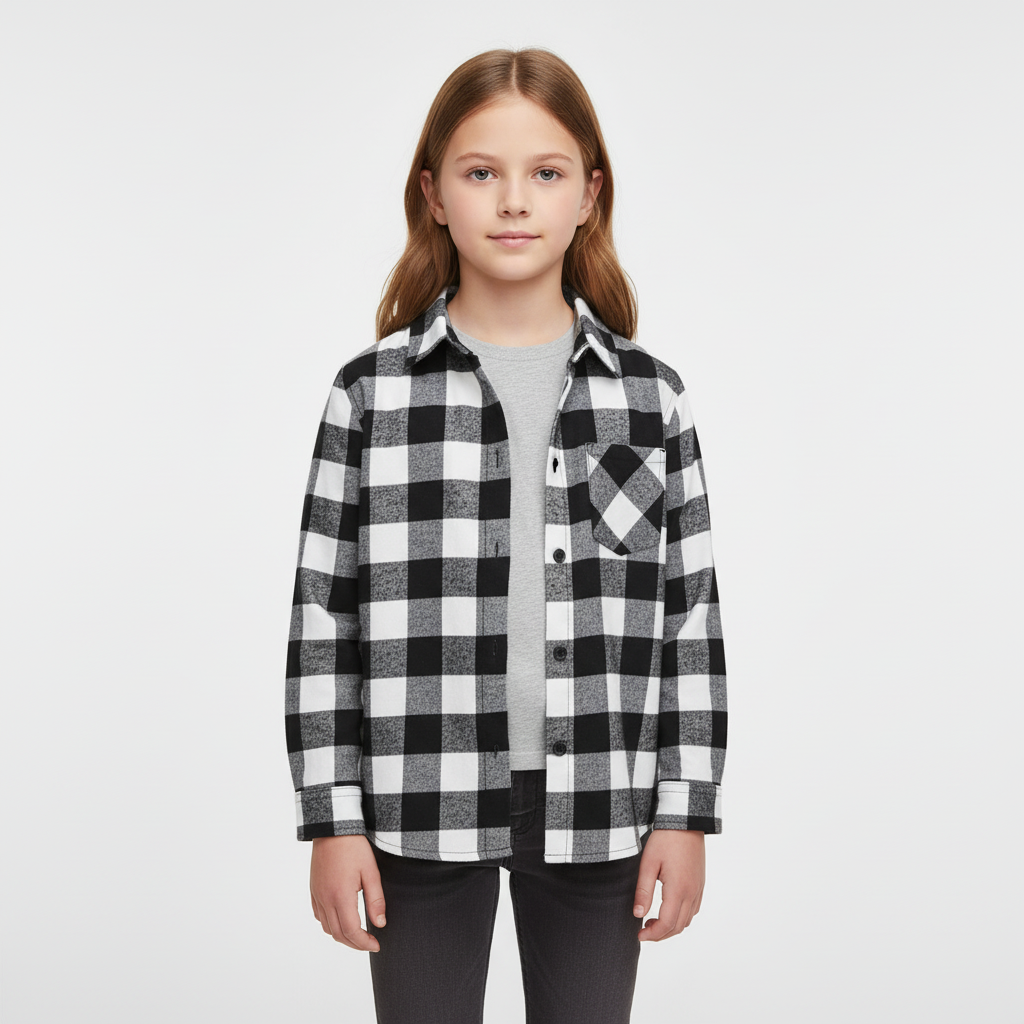 Nordspur | Long Sleeve Plaid Shirt