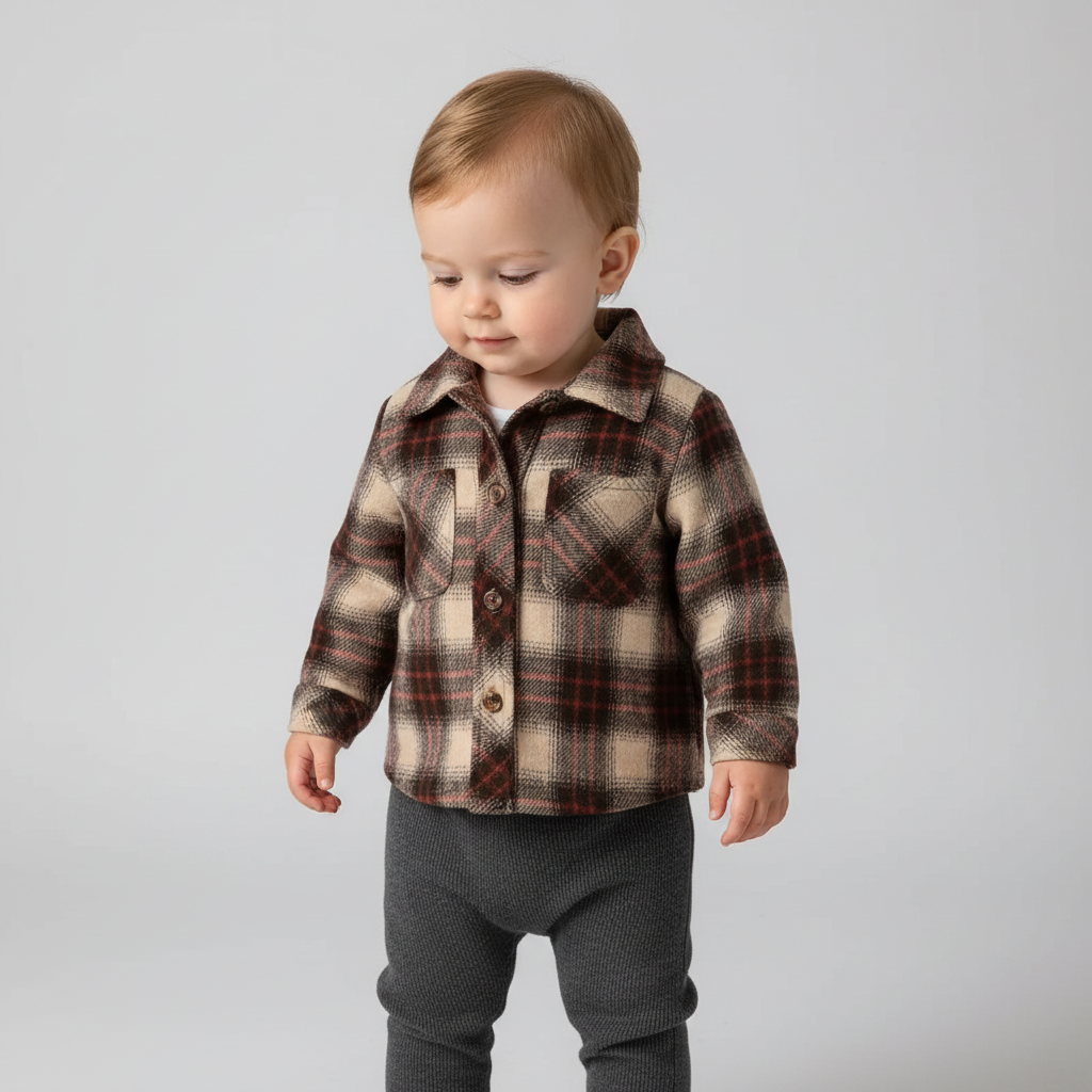 Nordspur | Long Sleeve Plaid Shirt