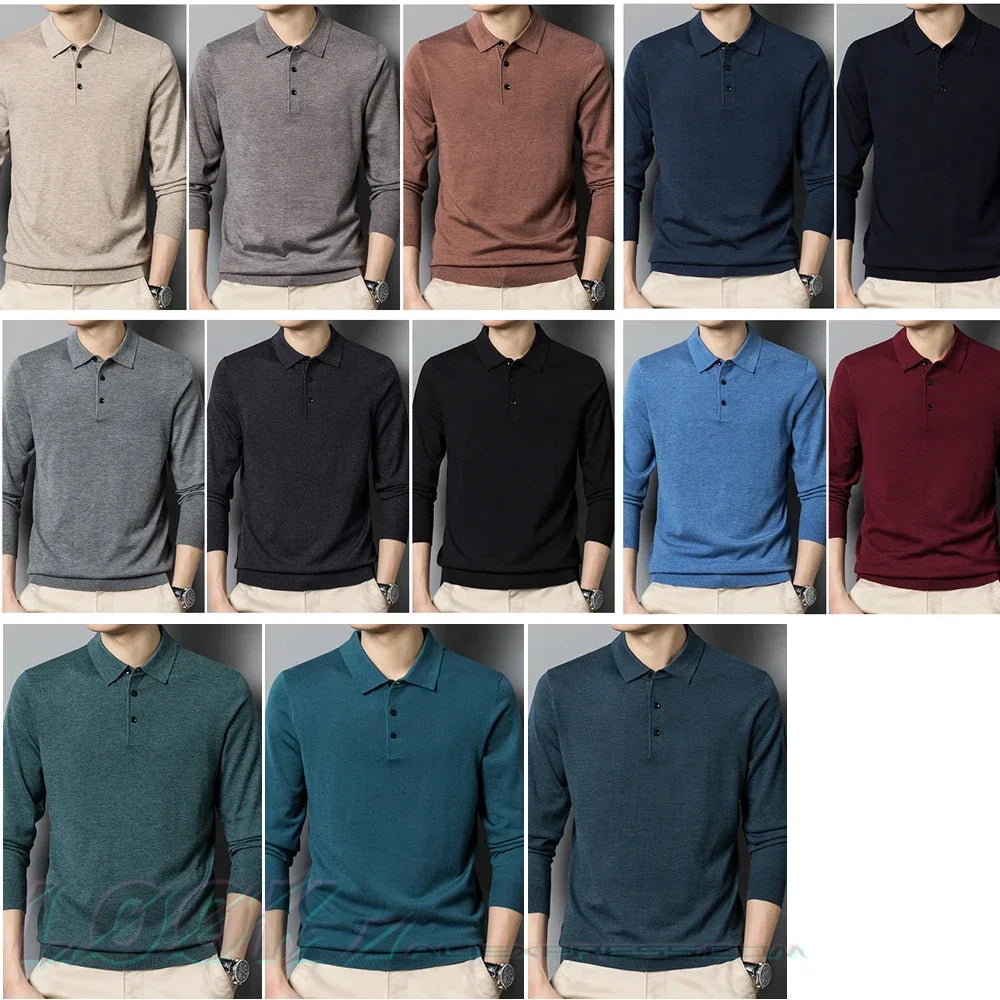 Nordspur | Long Sleeve Polo Pullover