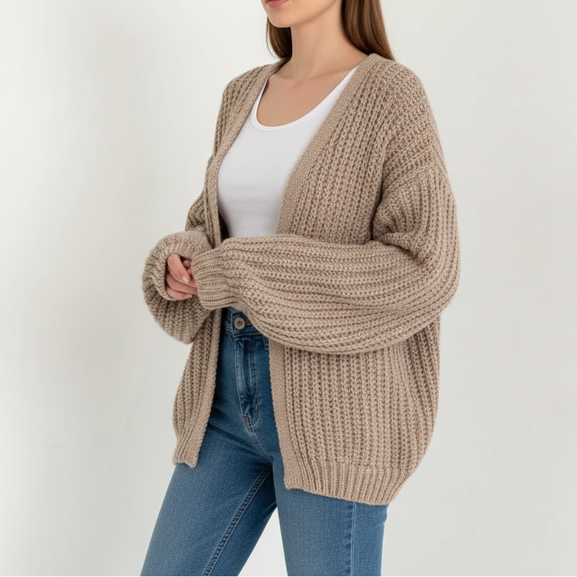 Nordspur | Loose Knit Cardigan Jacket