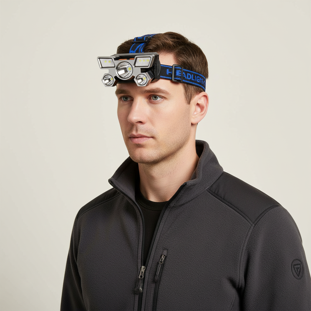 Nordspur | LumaBeam Rechargeable 5 LED Headlamp