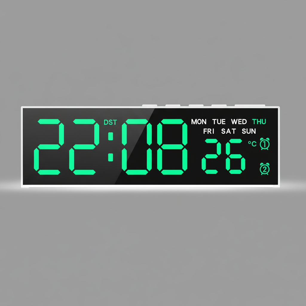 Nordspur | LumaChrono USB Powered Digital Alarm Clock