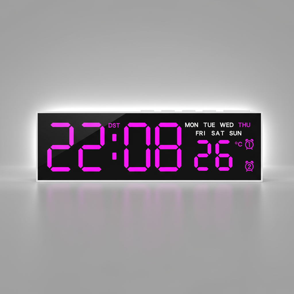 Nordspur | LumaChrono USB Powered Digital Alarm Clock