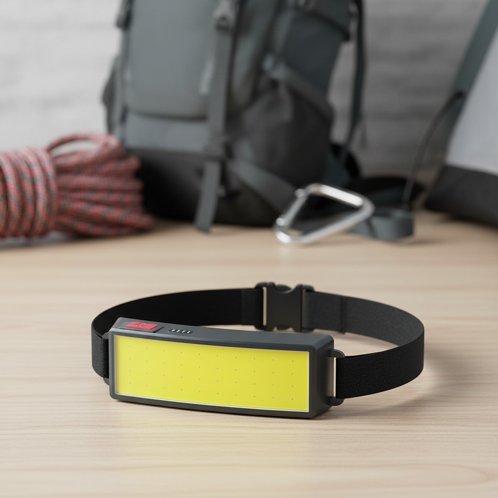Nordspur | LumenArc COB LED Rechargeable Headlamp