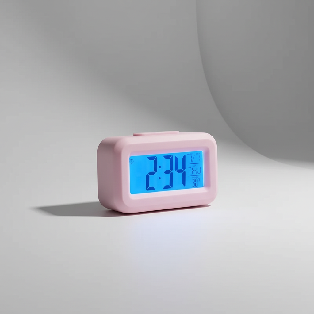 Nordspur | Lumiclock Compact LED Digital Alarm Clock