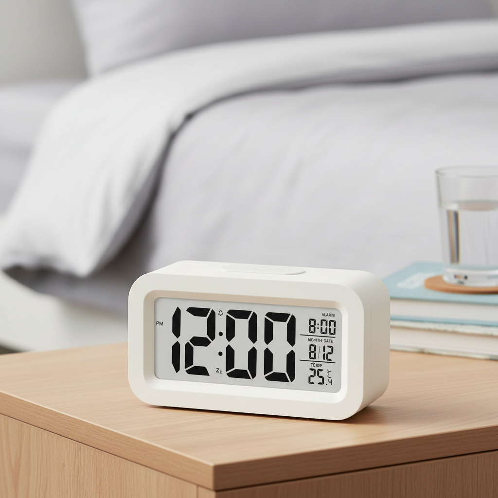 Nordspur | Lumiclock Compact LED Digital Alarm Clock