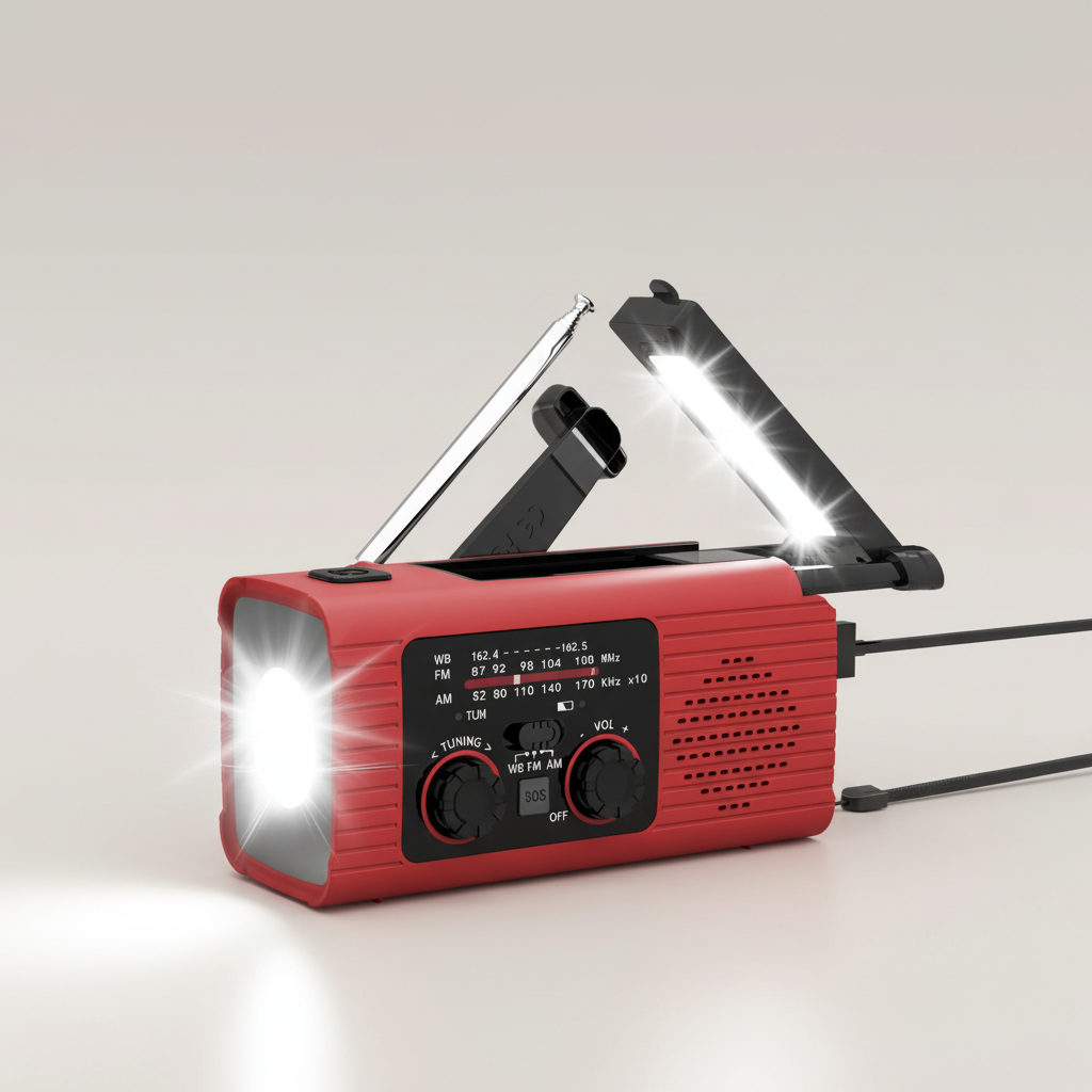 Nordspur | LuminCrank Hand Crank Emergency Radio